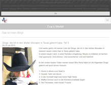 Tablet Screenshot of evas-world.com
